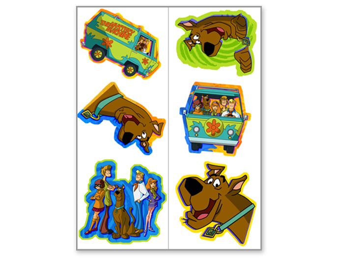 4FunParties.com - Scooby-Doo Tattoo Sheets