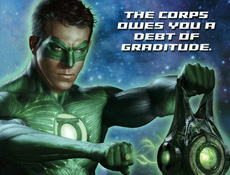 Green Lantern Thank You Notes