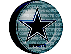 Dallas Cowboys 9 inch Dinner Plates