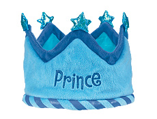 prince crown for 1st birthday