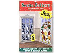 5 Foot  Frosted Windows Scene Setter