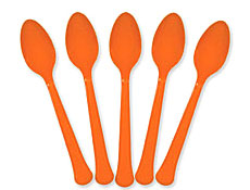 Orange Premium Spoons