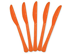 4FunParties.com - Orange Premium Knives