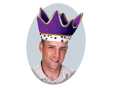 4FunParties.com - Purple Plush Royal Crown