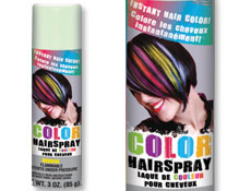 Black Light Hair Spray