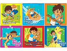 Go Diego Go! Stickers