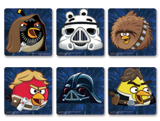 Angry Birds Star Wars Stickers