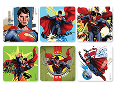 Man of Steel Stickers