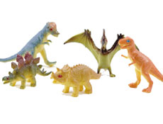 3" Realistic Dinosaurs Assorted