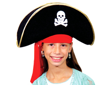 Velvet Pirate Hat