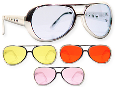 Colorful Elvis Glasses