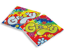 Groovy Party Beverage Napkins