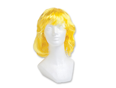 Neon Wig - Yellow