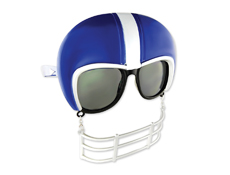 Blue Football Helmet Game Shade